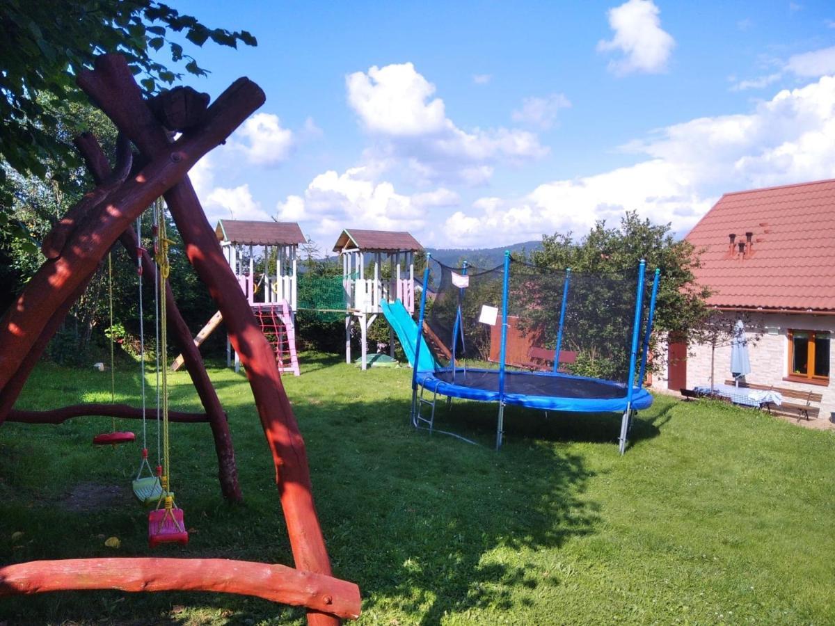 Bieszczadzki Hals - Dom Blizniak Apartamento Polańczyk Exterior foto