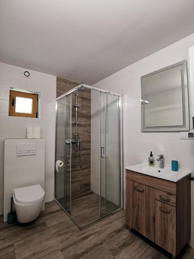 Bieszczadzki Hals - Dom Blizniak Apartamento Polańczyk Exterior foto
