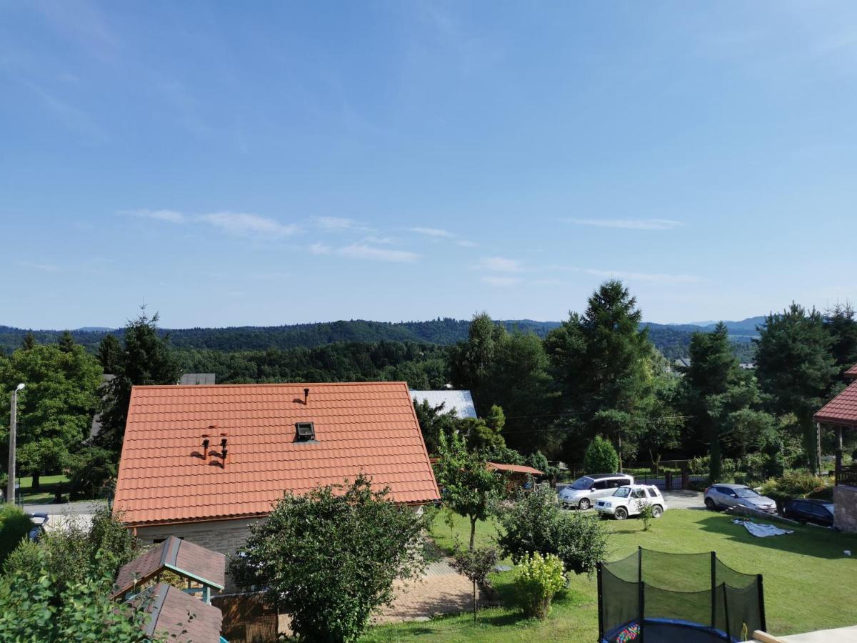 Bieszczadzki Hals - Dom Blizniak Apartamento Polańczyk Exterior foto