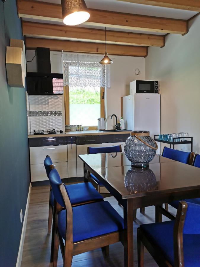 Bieszczadzki Hals - Dom Blizniak Apartamento Polańczyk Exterior foto