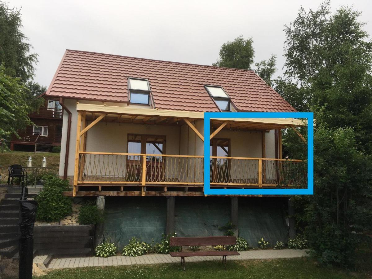 Bieszczadzki Hals - Dom Blizniak Apartamento Polańczyk Exterior foto